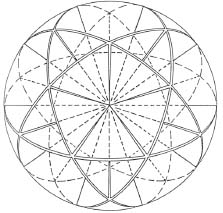 Figure 77: Spherical Icosadodecahedron. ©Tom Parker
