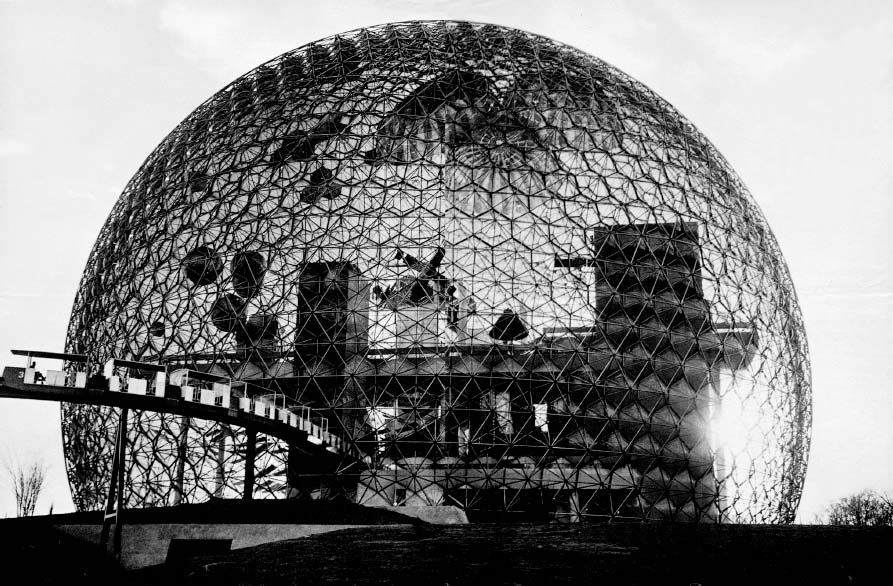 Figure 5: Montréal Expo Dome, 1967 (Estate of R. Buckminster Fuller.)