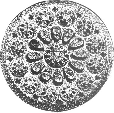 Figure 40: Rose window from Chartres Cathedral