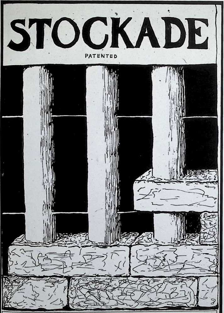 Figure 5: Stockade Building System, Inc., cover of Stockade Patented, 1926. 103 PARK AVENUE - - NEW YORK CITY