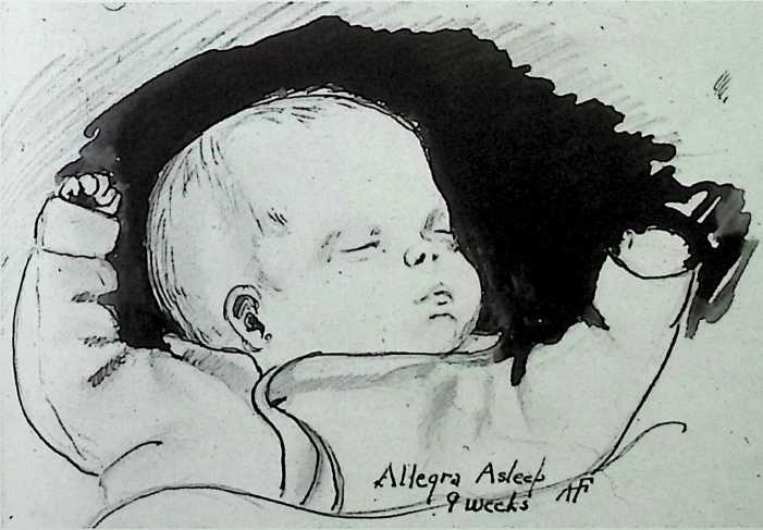 Figure 2: Anne Hewlett Fuller, Allegra Asleep. 1927.