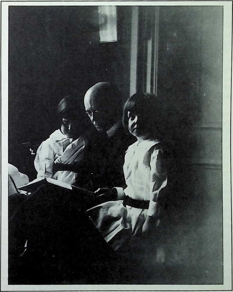 Figure 6: Mr. Hewlett and the twins (Hope and Hester).