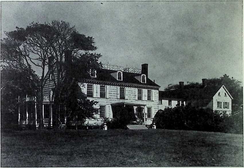 Figure 9: East facade of Rock Hall where Anne and Bucky were married.