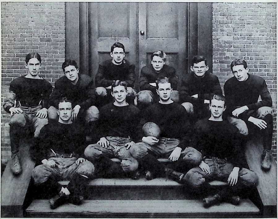 Figure 4: Middlesex Football Team (Bucky lower left).