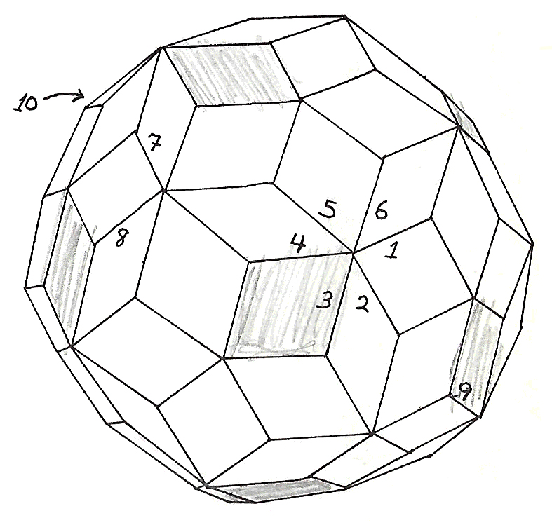 Figure 35: Rhombic Enneacontahedron