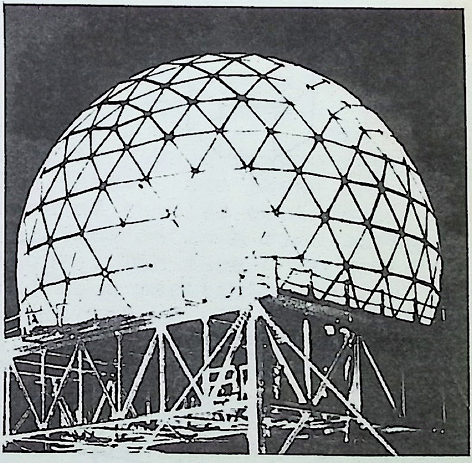 Figure 7: Geodesic DomeDEW line Radome, circa 1956