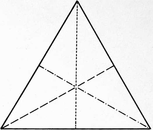 Figure 3: 100.1041 Three-way Bisecting of a Triangle
