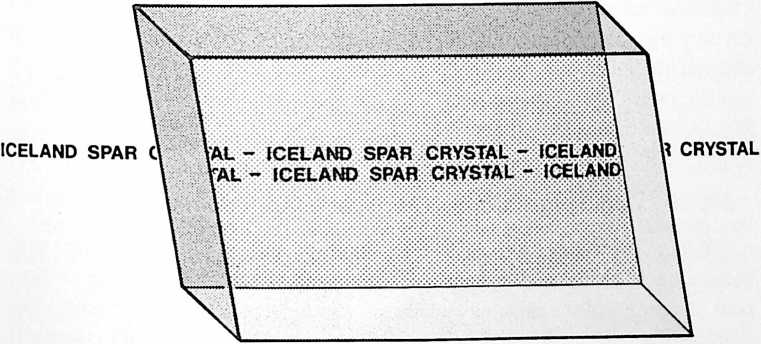 Figure 23: Fig. *936.16 Iceland Spar Crystal:* Double vector image.