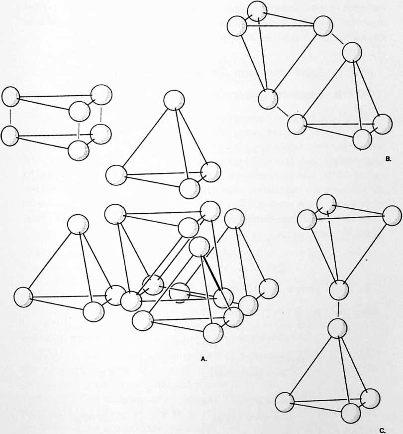Figure 47: Fig. 987.081 Trivalent Bonding of Vertexial Spheres Form Rigids:
