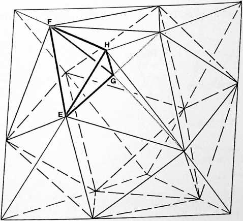 Figure 59: Fig. 988.13C  Quanta Module in Context of Icosahedron and Octahedron